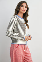 Load image into Gallery viewer, BUTTERMELON - Sailor Stripe Cardigan-BMC8385