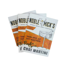 Load image into Gallery viewer, Noble Mick's - Craft Beverage Company - Pumpkin Spice Chai Martini Single Serve Craft Cocktail