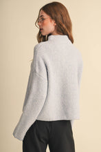 Load image into Gallery viewer, Striped Sweater Cardigan - Grey