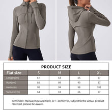 Load image into Gallery viewer, Sodalemon - Women Full Zipper Drawstring Hat Side Pocket Sport Jacket