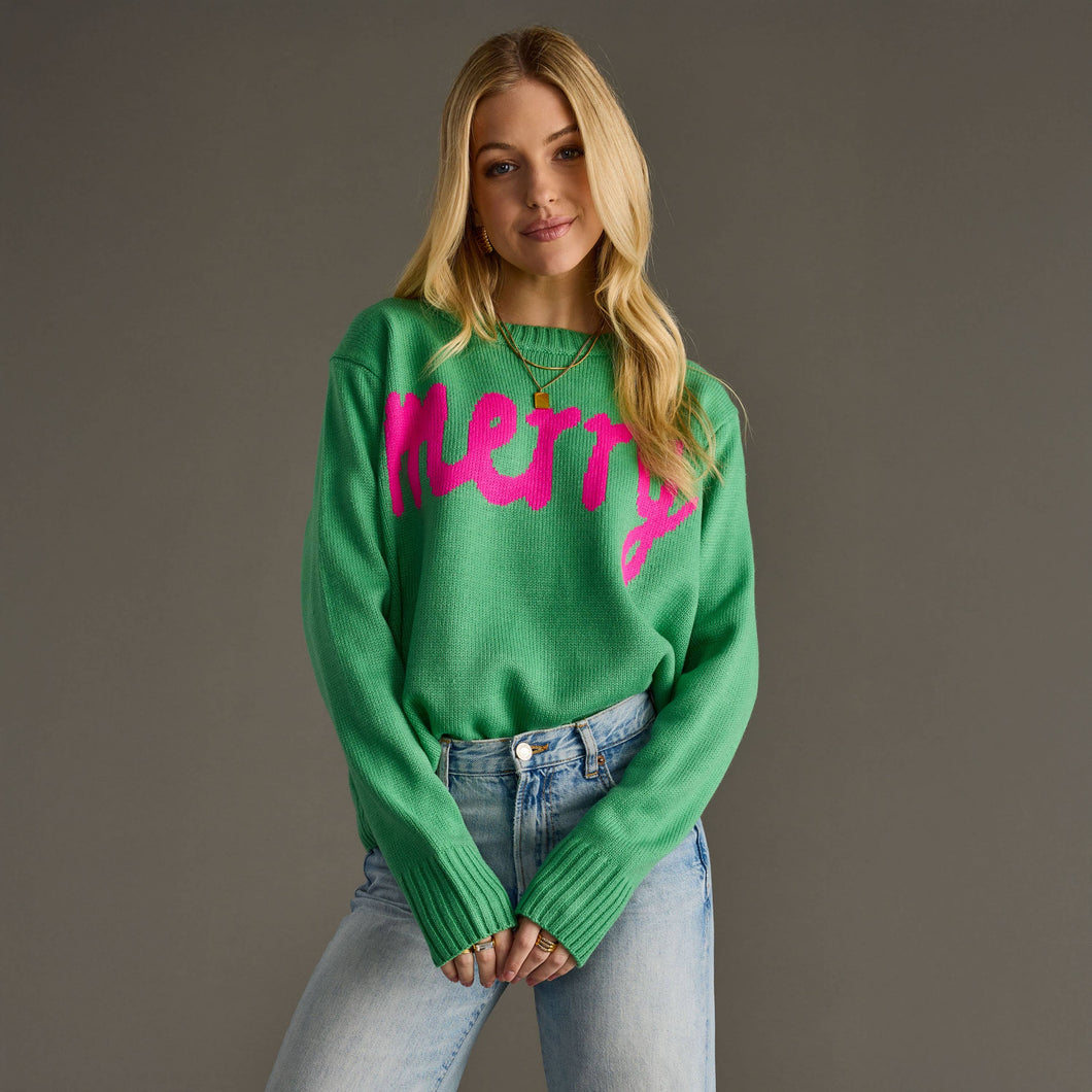 Panache Apparel Co. - Mint Green Merry Sweater