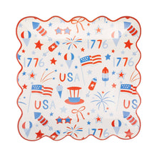 Load image into Gallery viewer, My Mind’s Eye - USA1241 - USA Icons Paper Plate - 9"