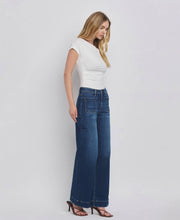 Load image into Gallery viewer, Flying Monkey - High Rise Wide Trouser Jeans F5764D