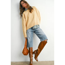 Load image into Gallery viewer, BUTTERMELON - Tie-back Sweater - BMW7815