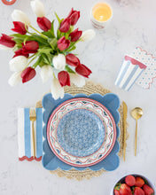 Load image into Gallery viewer, My Mind’s Eye - HAM1139 - Hamptons Stripes Dinner Napkin