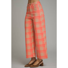 Load image into Gallery viewer, STYLE USA - NEW Plaid wide leg pants