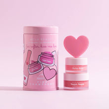 Load image into Gallery viewer, Pink Champagne Lip Care Set + Lip Scrubber