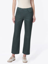 Load image into Gallery viewer, Vervet by Flying Monkey -High Rise Coated Crop Straight Jeans V3910DKS