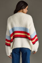 Load image into Gallery viewer, Ivory Striped Cardigan