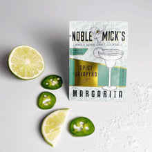 Load image into Gallery viewer, Noble Mick's - Craft Beverage Company - Spicy Jalapeno Margarita Single Serve Craft Cocktail