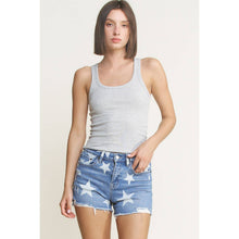 Load image into Gallery viewer, Mica Denim - HIGH RISE DISTRESSED SHORTS