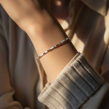 Load image into Gallery viewer, Lenny &amp; Eva - Confetti Beaded Bangle-Sky Blue, Delicate Stacking Bracelets