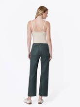 Load image into Gallery viewer, Vervet by Flying Monkey -High Rise Coated Crop Straight Jeans V3910DKS