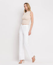 Load image into Gallery viewer, Vervet by Flying Monkey - 90's Vintage Flare White Jeans V3212