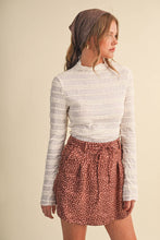Load image into Gallery viewer, Relaxed Fit Layering Top - Brown