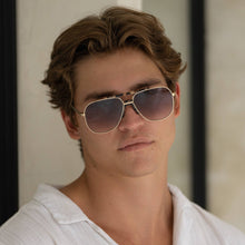 Load image into Gallery viewer, FREYRS Eyewear - Logan Acetate Aviator Mens Sunglasses