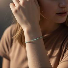 Load image into Gallery viewer, Lenny &amp; Eva - Confetti Beaded Bangle-Turquoise, Stacking Bracelets