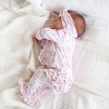 Load image into Gallery viewer, Fancy Frills Ruffle Zipper Footie