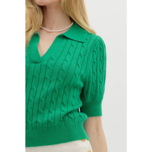 Load image into Gallery viewer, STYLE USA - Solid sweater cable knit top