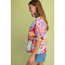 Load image into Gallery viewer, Floral Print Blouse