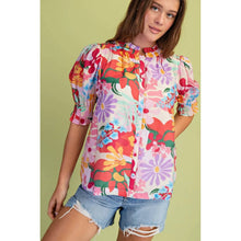 Load image into Gallery viewer, Floral Print Blouse