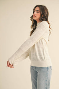 Lightweight Mockneck Sweater