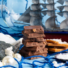 Load image into Gallery viewer, Seattle Chocolate Presents Maeve - San Juan Salted Toffee Truffle bar