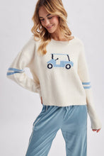Load image into Gallery viewer, Wishlist Apparel - GOLF CART SPORTS GRAPHIC COZY SWEATER / WL26-13643