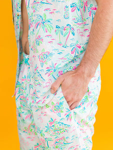 Men's Tropical Resort Swim Trunks
