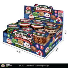 Load image into Gallery viewer, Christmas Dumpling Squishy Toy