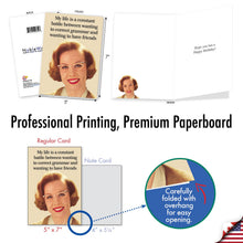 Load image into Gallery viewer, NobleWorks - Funny Birthday Greeting Card - Correcting Grammar