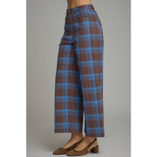 Load image into Gallery viewer, STYLE USA - NEW Plaid wide leg pants