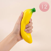 Load image into Gallery viewer, Crunchy Banana Crunching Sound Squeeze Squishy Stress Relief Toy