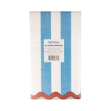 Load image into Gallery viewer, My Mind’s Eye - HAM1139 - Hamptons Stripes Dinner Napkin