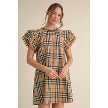 Load image into Gallery viewer, STYLE USA - Plaid check print dress