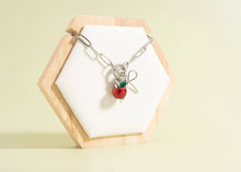 Load image into Gallery viewer, WJW - Stainless Steel Paperclip Carabiner Charm Holder Necklace