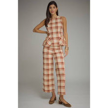 Load image into Gallery viewer, STYLE USA - NEW Plaid wide leg pants