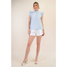 Load image into Gallery viewer, STYLE USA - Sleeveless Ruffle Top