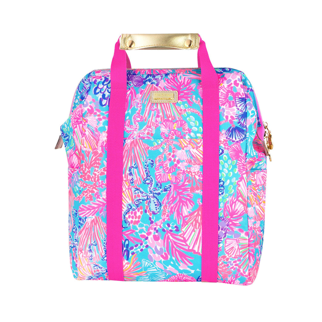 Lilly Pulitzer - Backpack Cooler, Splendor in the Sand